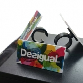 客製壓克力-平面麥克風牌-造型麥克風牌-Desigual